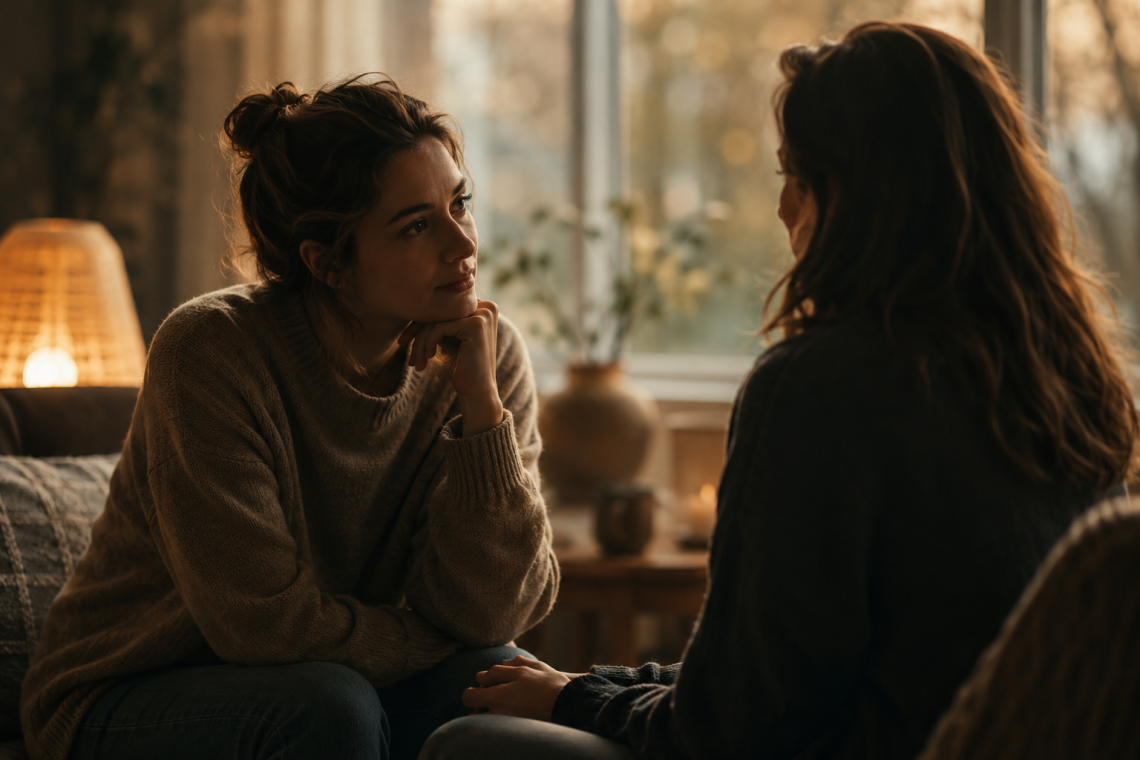 Algunas personas no necesitan consejos. Necesitan sentirse vistas
