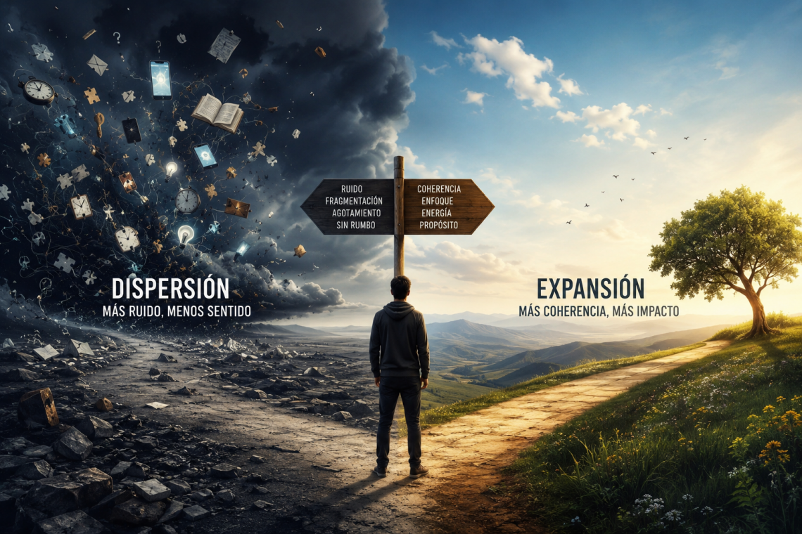 La diferencia entre expansión y dispersión